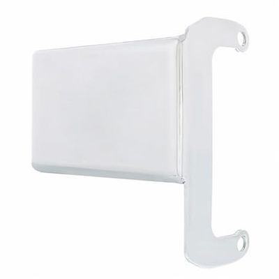 United Pacific 42375 Light and CB Antenna Bracket, Stainless Steel, Passenger Side, for 2008-2017 Freightliner Cascadia