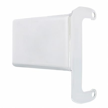 United Pacific 42375 Light and CB Antenna Bracket, Stainless Steel, Passenger Side, for 2008-2017 Freightliner Cascadia