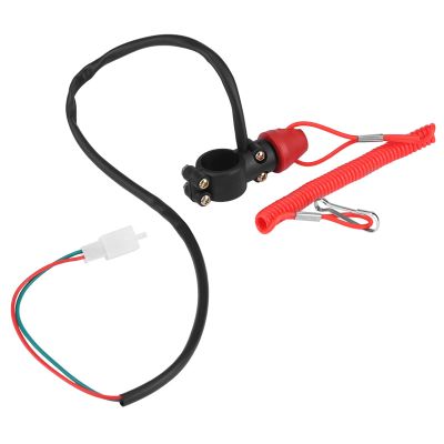 Universal Motorcycle Handlebar Switch, Outboard Start Kill Switch, 22mm Diameter, 7/8 inch Mount, Durable Motorcycle Switch, Quick Installation, Safe and Reliable, for Motorcycle Riders, Adventure Riders, Retro Bike Enthusiasts