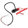 Universal Motorcycle Handlebar Switch, Outboard Start Kill Switch, 22mm Diameter, 7/8 inch Mount, Durable Motorcycle Switch, Quick Installation, Safe and Reliable, for Motorcycle Riders, Adventure Riders, Retro Bike Enthusiasts view 1
