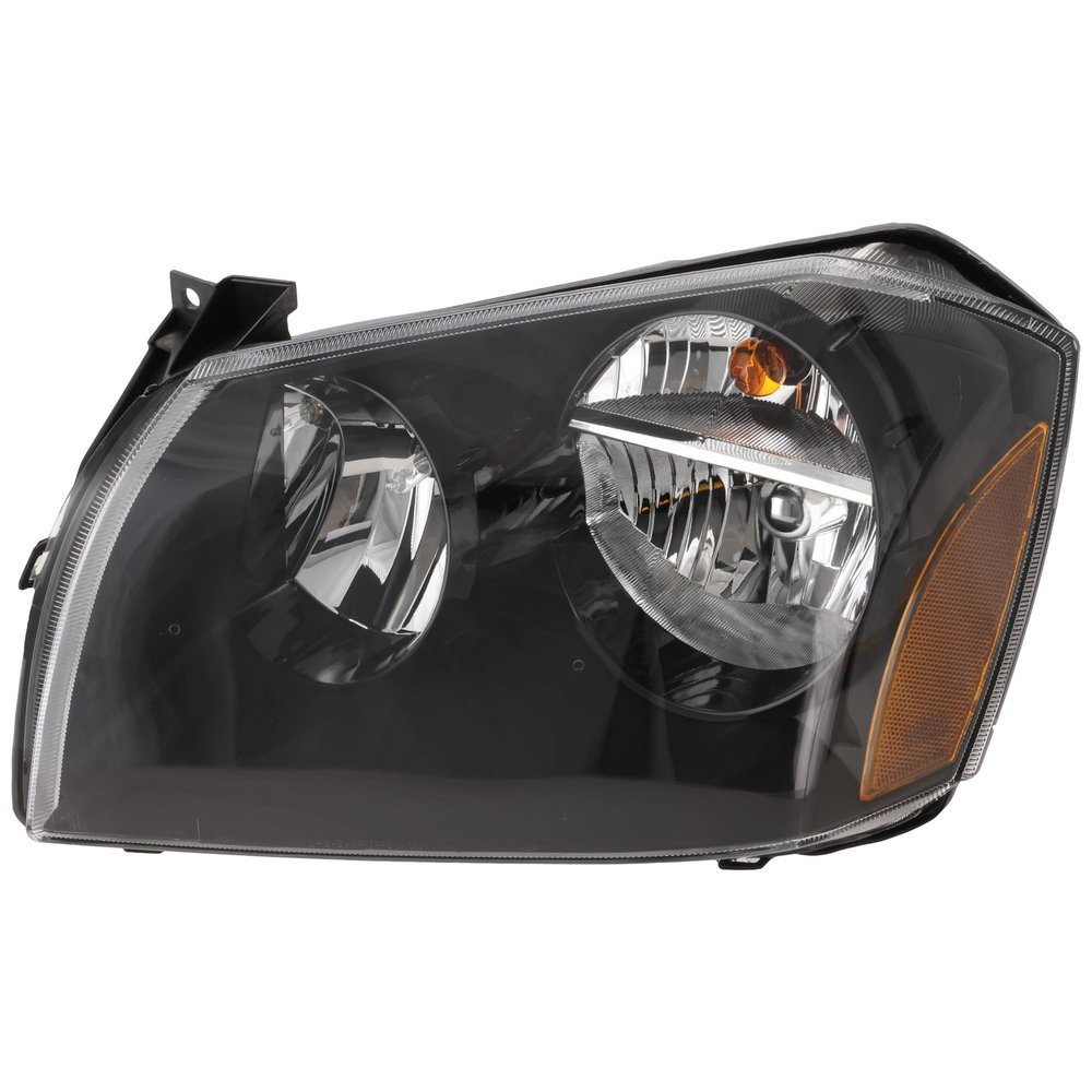 Garage-Pro Headlight for DODGE MAGNUM 05-07 LH Assembly Halogen Black Interior