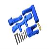 Aluminum Steering Assembly For LOSI 1:6 4WD Super Baja Rey LOS05013 / Super Baja Rey 2.0 LOS05021 Upgrades - Blue view 1