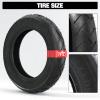 1PZ ITX-RFS Heavy Duty 10x2.125/10 x 2 Tire and Inner Tube with Bent Valve Stem for Smart Electric Balance Scooter Bike, Stroller, Bicycle, Tricycle 10" inch Unicycle view 4