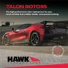 Hawk Performance HTC4941 Cross-Drilled and Slotted Talon Rotors view 4