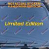 Limited Edition Decal Sticker Car Vinyl Racing Sport JDM Style c (Yellow, 20'' (50.8cm)) view 1