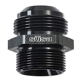 Setrab 22-M16AN08-00 SUSA Metric Adapter M16 Male to AN08, Straight Fitting