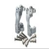 GPM For Traxxas Slash 4X4 / Slash 4X4 LCG/XO-01 Supercar/Rustler 4X4 VXL/Hoss 4X4 Upgrade Parts Aluminum Front C Hub - 1Pr Set Silver view 1