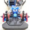 GPM For Traxxas Slash 4X4 / Slash 4X4 LCG/XO-01 Supercar/Rustler 4X4 VXL/Hoss 4X4 Upgrade Parts Aluminum Front C Hub - 1Pr Set Silver view 4