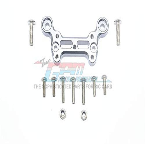 GPM for Arrma 1/8 Outcast 6S BLX Stunt Truck Upgrade Parts Aluminum Front Dirt Guard Mount - 1Pc Set Gray Silver