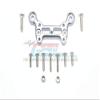 GPM for Arrma 1/8 Outcast 6S BLX Stunt Truck Upgrade Parts Aluminum Front Dirt Guard Mount - 1Pc Set Gray Silver view 1