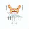 GPM for Arrma 1/8 Outcast 6S BLX Stunt Truck Upgrade Parts Aluminum Front Dirt Guard Mount - 1Pc Set Orange view 1