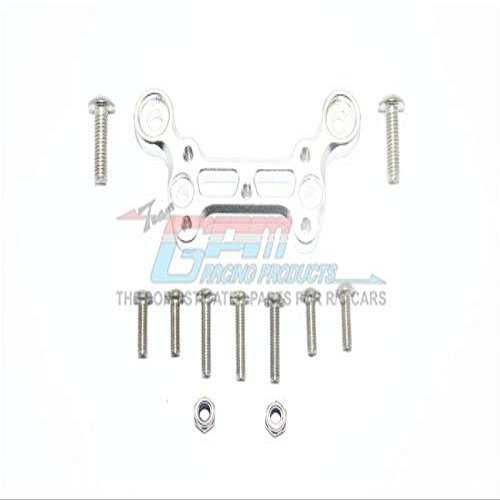 GPM for Arrma 1/8 Outcast 6S BLX Stunt Truck Upgrade Parts Aluminum Front Dirt Guard Mount - 1Pc Set Silver