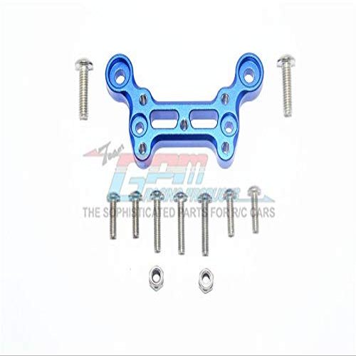 GPM for Arrma 1/8 Outcast 6S BLX Stunt Truck Upgrade Parts Aluminum Front Dirt Guard Mount - 1Pc Set Blue
