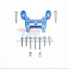 GPM for Arrma 1/8 Outcast 6S BLX Stunt Truck Upgrade Parts Aluminum Front Dirt Guard Mount - 1Pc Set Blue view 1