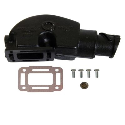 BARR MARINE 20-0100 4" Center Exhaust Riser