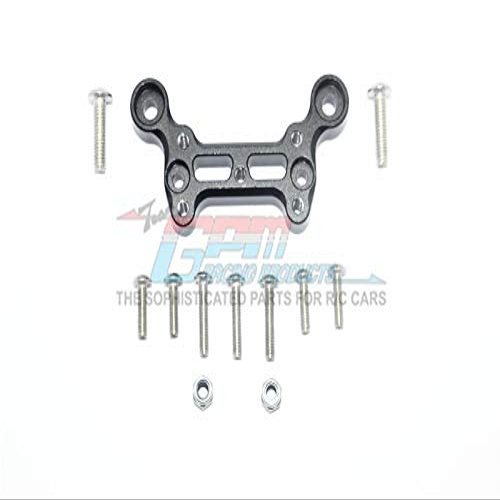 GPM for Arrma 1/8 Outcast 6S BLX Stunt Truck Upgrade Parts Aluminum Front Dirt Guard Mount - 1Pc Set Black