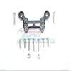 GPM for Arrma 1/8 Outcast 6S BLX Stunt Truck Upgrade Parts Aluminum Front Dirt Guard Mount - 1Pc Set Black view 1