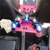 GPM for Arrma 1/8 Outcast 6S BLX Stunt Truck Upgrade Parts Aluminum Front Dirt Guard Mount - 1Pc Set Black view 2