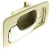 Garage-Pro Interior Door Handle Compatible with 1990-1993 Honda Accord Sedan Front, Driver Side Beige Bezel with Chrome Lever view 3
