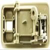 Garage-Pro Interior Door Handle Compatible with 1990-1993 Honda Accord Sedan Front, Driver Side Beige Bezel with Chrome Lever view 4