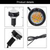 Yolu 10-Pack Eagle Eye Lights Amber 4014 12-SMD 20mm Eagle Eye Led Bulbs Daytime Running Lights Reverse Tail Brake Turn Signal Light Tail Backup Lights Clearance Marker Lights 12V view 3