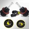Innovited HID Xenon H13 9008 4300K Bi xenon HI/LO HID Replacement Bulbs (1 Pair) OEM Yellow view 1