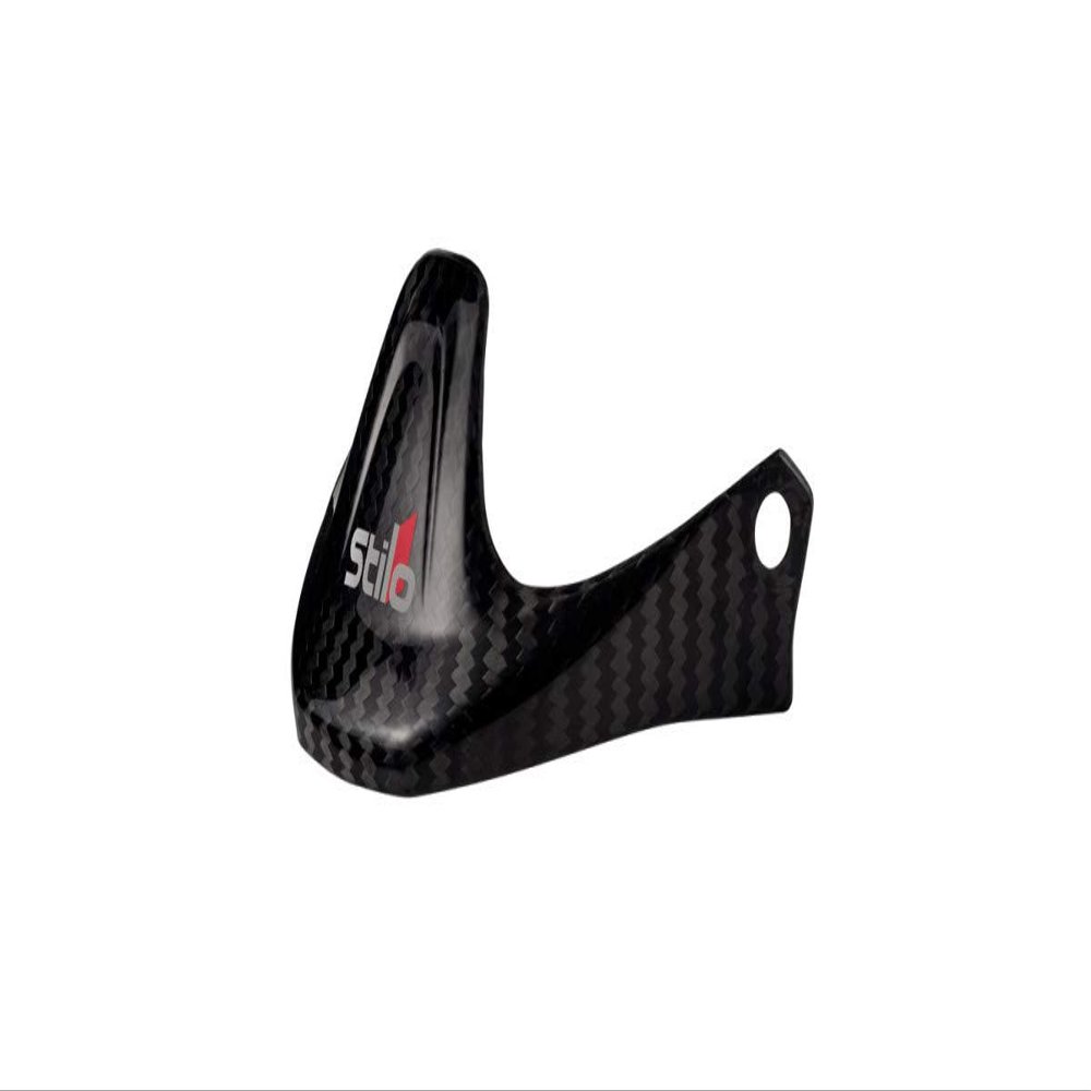 Stilo YA0862 Gloss Carbon Fiber FIA 8859 weave matches the Stilo ST5 Carbon Fiber Helmet