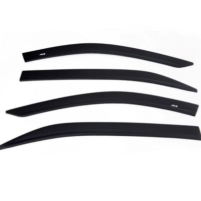 Auto Ventshade [AVS] Low Profile Rain Guards for 2019-2025 Dodge Ram 1500, Crew CAB ONLY | Window Vent Visors, 4 pcs. - Dark Smoke | 994064