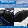 Auto Ventshade [AVS] Low Profile Rain Guards for 2019-2025 Dodge Ram 1500, Crew CAB ONLY | Window Vent Visors, 4 pcs. - Dark Smoke | 994064 view 3