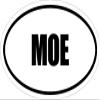 MFX Design Magnet 3" Printed Euro Oval Style Decal Oval MOE Decal Sticker dcor Great Size for Mug Phone case Hard Hats and Helmets. view 1