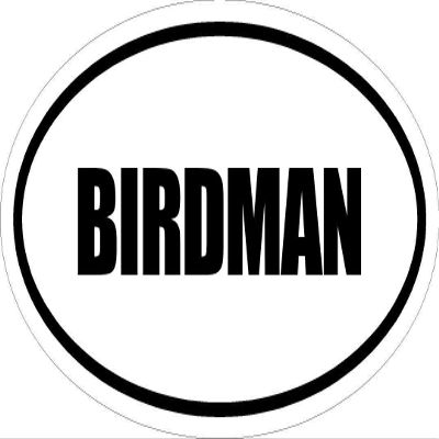 MFX Design Magnet 3" Printed Euro Oval Style Decal Oval Birdman Decal Sticker dcor Great for Mugs Phone Case Helmet and Hard Hats.