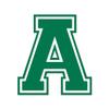 Applicable Pun Varsity Letter A - Vinyl Decal for Outdoor Use on Cars, ATV, Boats, Windows and More - Green 6 Inches Tall view 1