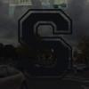 Applicable Pun Varsity Letter S - Vinyl Decal for Outdoor Use on Cars, ATV, Boats, Windows and More - Black 3 Inches Tall view 2
