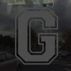 Applicable Pun Varsity Letter G - Vinyl Decal for Outdoor Use on Cars, ATV, Boats, Windows and More - Dark Grey 5 Inches Tall view 2