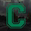 Applicable Pun Varsity Letter C - Vinyl Decal for Outdoor Use on Cars, ATV, Boats, Windows and More - Green 6 Inches Tall view 2