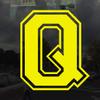 Applicable Pun Varsity Letter Q - Vinyl Decal for Outdoor Use on Cars, ATV, Boats, Windows and More - Yellow 6 Inches Tall view 2