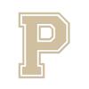 Applicable Pun Varsity Letter P - Vinyl Decal for Outdoor Use on Cars, ATV, Boats, Windows and More - Beige 3 Inches Tall view 1