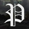 Applicable Pun Old English Letter P - Vinyl Decal for Outdoor Use on Cars, ATV, Boats, Windows and More - White 6 Inches Tall view 2