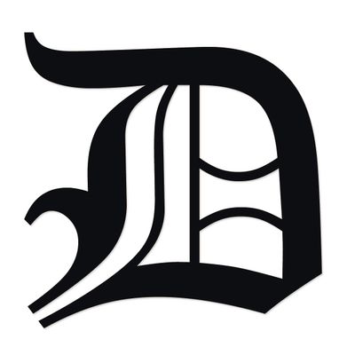 Applicable Pun Old English Letter D - Vinyl Decal for Outdoor Use on Cars, ATV, Boats, Windows and More - Black 5 Inches Tall