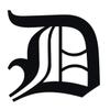 Applicable Pun Old English Letter D - Vinyl Decal for Outdoor Use on Cars, ATV, Boats, Windows and More - Black 5 Inches Tall view 1