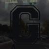 Applicable Pun Varsity Letter G - Vinyl Decal for Outdoor Use on Cars, ATV, Boats, Windows and More - Black 4 Inches Tall view 2