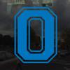 Applicable Pun Varsity Letter O - Vinyl Decal for Outdoor Use on Cars, ATV, Boats, Windows and More - Sky Blue 7 Inches Tall view 2