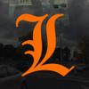 Applicable Pun Old English Letter L - Vinyl Decal for Outdoor Use on Cars, ATV, Boats, Windows and More - Orange 3 Inches Tall view 2