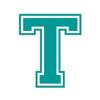 Applicable Pun Varsity Letter T - Vinyl Decal for Outdoor Use on Cars, ATV, Boats, Windows and More - Turquoise 3 Inches Tall view 1