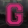 Applicable Pun Varsity Letter G - Vinyl Decal for Outdoor Use on Cars, ATV, Boats, Windows and More - Hot Pink (Magenta) 4 Inches Tall view 2