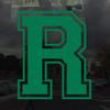 Applicable Pun Varsity Letter R - Vinyl Decal for Outdoor Use on Cars, ATV, Boats, Windows and More - Green 6 Inches Tall view 2