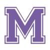 Applicable Pun Varsity Letter M - Vinyl Decal for Outdoor Use on Cars, ATV, Boats, Windows and More - Lavendar 3 Inches Tall view 1