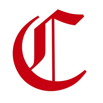 Applicable Pun Old English Letter C - Vinyl Decal for Outdoor Use on Cars, ATV, Boats, Windows and More - Red 4 Inches Tall