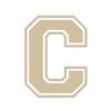 Applicable Pun Varsity Letter C - Vinyl Decal for Outdoor Use on Cars, ATV, Boats, Windows and More - Beige 3 Inches Tall view 1