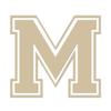 Applicable Pun Varsity Letter M - Vinyl Decal for Outdoor Use on Cars, ATV, Boats, Windows and More - Beige 4 Inches Tall view 1